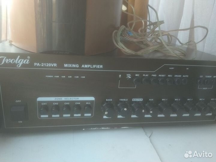 Усилитель ivolga PA- 2120VR + ввк колонка