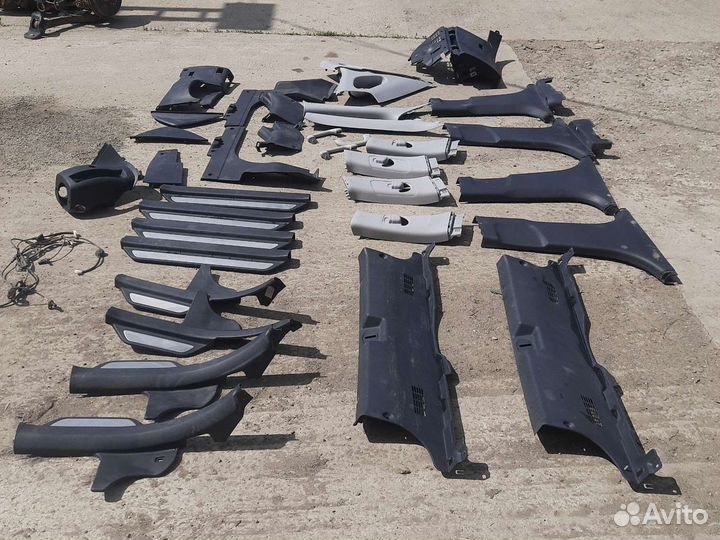 Накладки пластик салона Hyundai Sonata 6