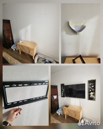 Установка телевизора