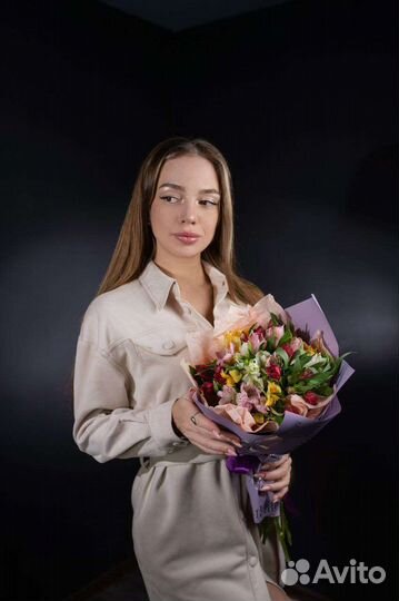 Ассорти альстромерий