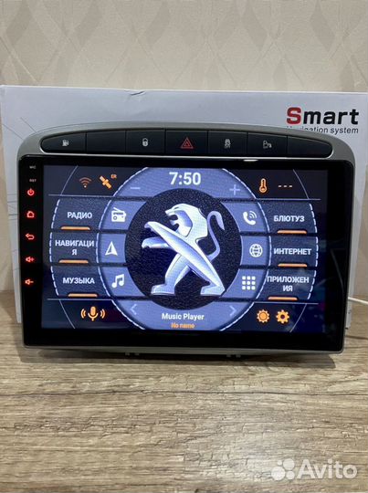 Магнитола Peugeot 308 Android