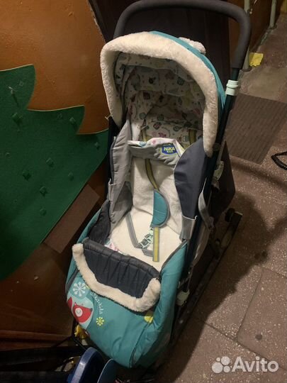 Коляска санки