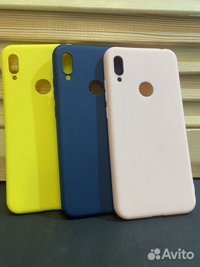 Чехол cиликоновый Huawei Honor - 8А/Y6 2019/Y6s