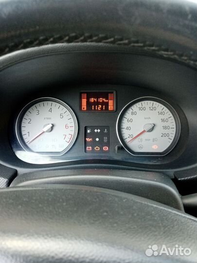 Renault Logan 1.6 МТ, 2010, битый, 184 100 км