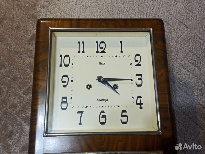 Часы настенные очз с боем