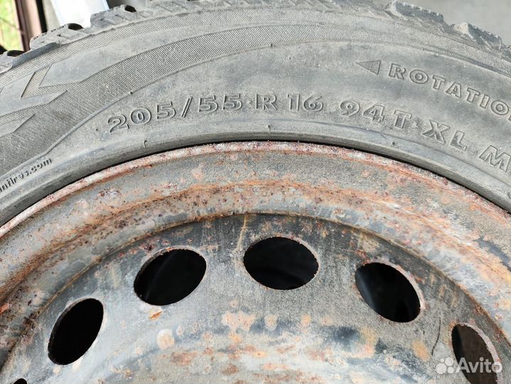 Колеса 205/55 r16 зима volvo ford