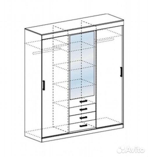 Шкаф для одежды Доставка 1 день
