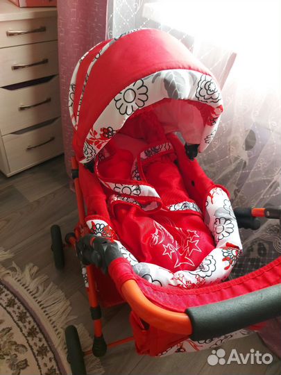 Коляска для кукол большая