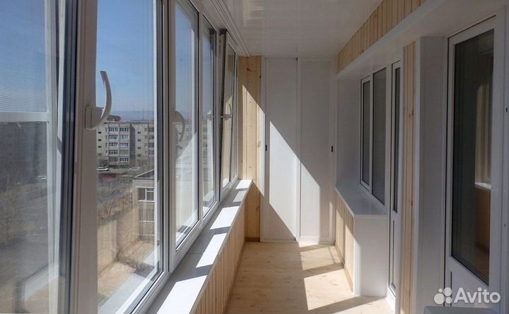 Остекление балконов