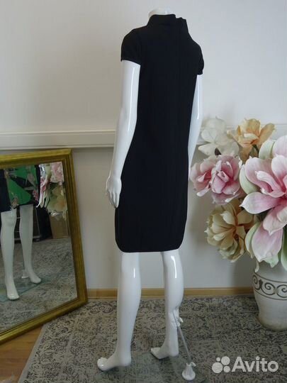 Jo No Fui новое итальянское платье шерсть шелк