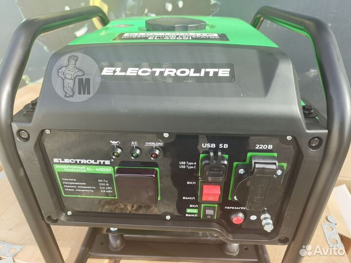 Инверторный генератор Electrolite EL-4000i Pro