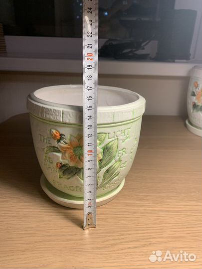 Горшок керамический 15*16 см