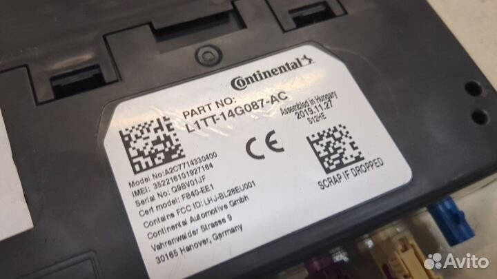 Блок управления Bluetooth Ford Puma 2019–