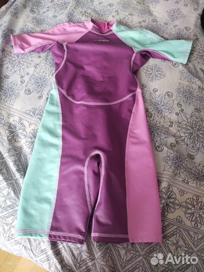 Гидрокостюм детский 10 лет купальник утеплённый