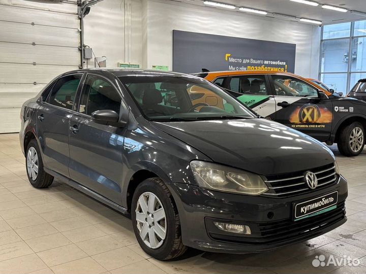 Volkswagen Polo 1.6 AT, 2018, 219 406 км