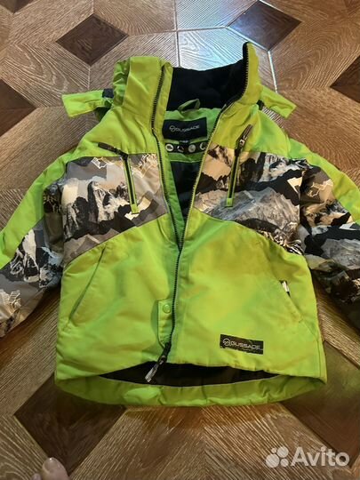 Куртка зимняя мужская glissade 128-134