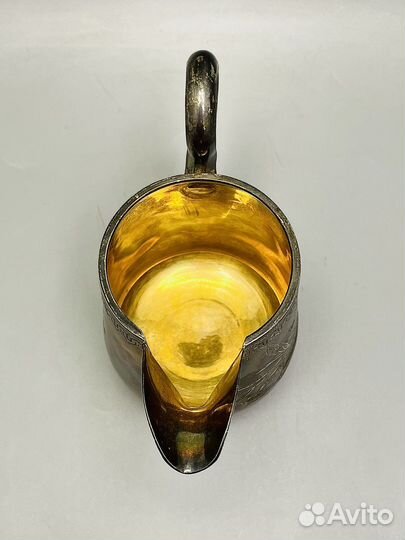 Молочник серебро 84 проба Милюков