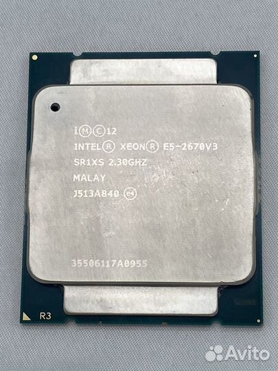 Xeon Е5 2670 v3 (12/24 2,3-3,1 ghz)