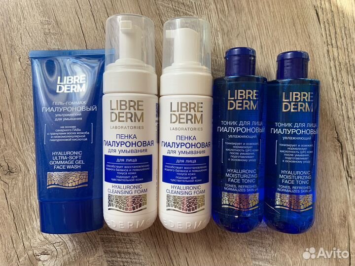 Либридерм (Librederm) гиалуроновая пенка, маска