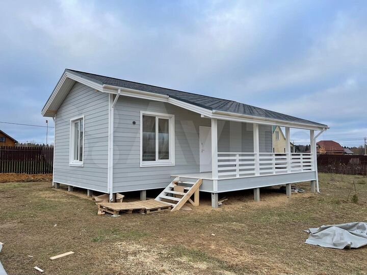 Дом 60 м² на участке 10 сот.