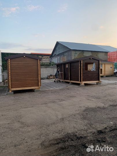 Строитель мобильных бань из бруса под ключ