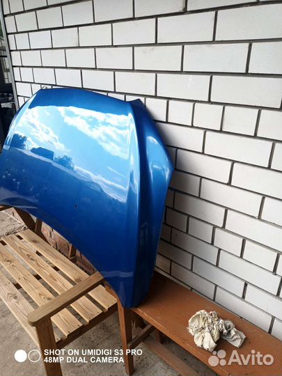 Капот на chevrolet aveo 2013 года