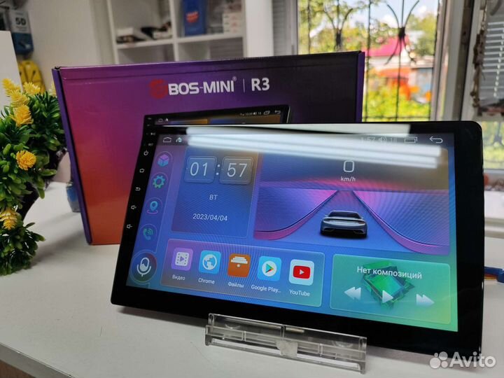 Магнитола BOS-mini R3 2/32 2din 10