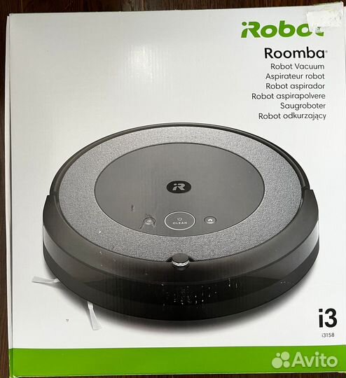 Робот пылесос irobot roomba i3