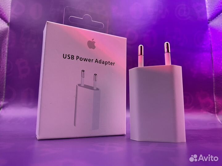 Зарядный блок USB 1A - Apple