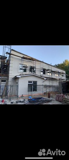 Фасадные работы утепление штукатурка