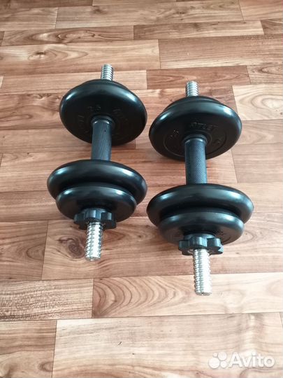 Гантели 20 кг barbell обрезиненные разборн. Новые