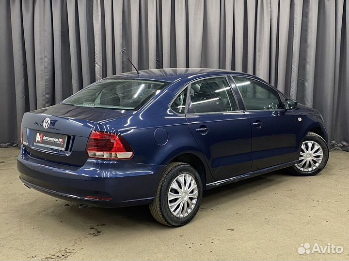 Volkswagen Polo 1.6 AT, 2016, 166 000 км