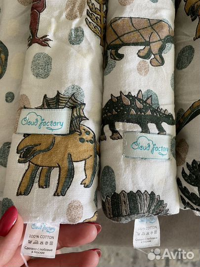 Фэнс-бампера бортики на кроватку 2 комплекта