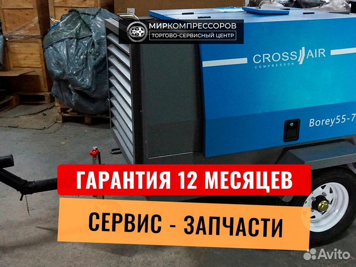 Дизельный винтовой компрессор