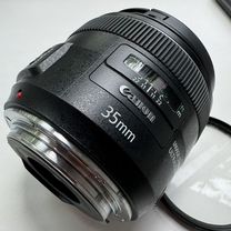 Объектив canon EF 35mm f/2 IS USM