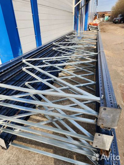 Стеллажи металлические бу Микрон