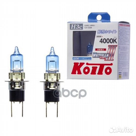 Лампа высокотемпературная Koito Whitebeam H3c 1