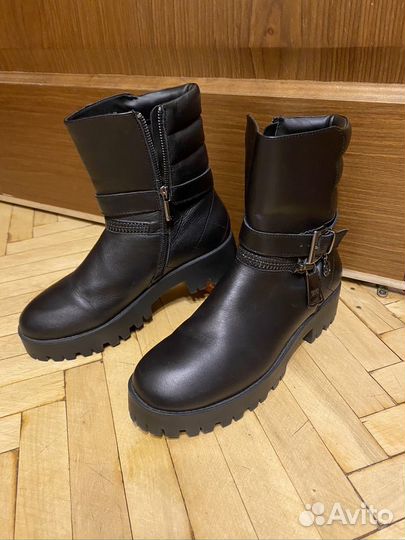 Ботинки Armani Jeans оригинал кожа р39