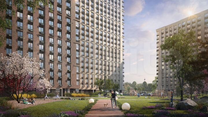 2-к. апартаменты, 53,8 м², 20/23 эт.