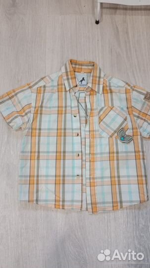 Рубашки на мальчика 98 -110