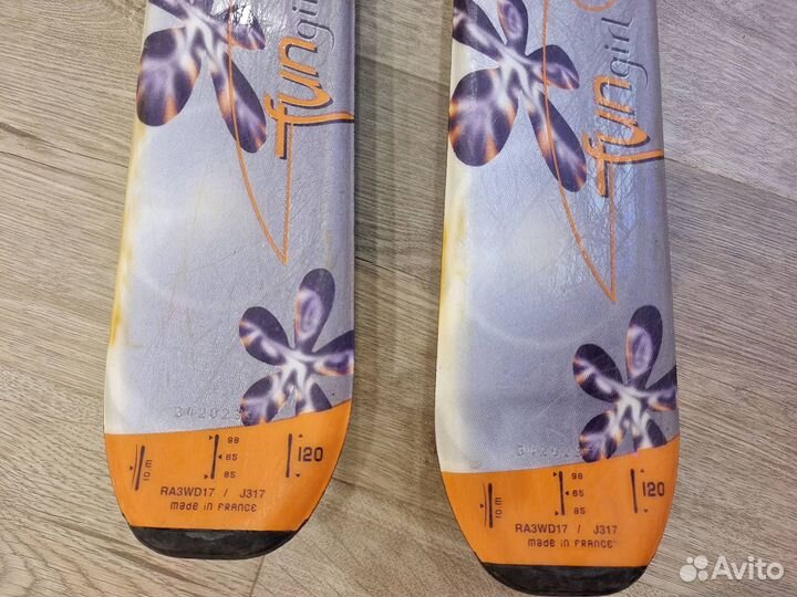 Горные лыжи детские 120