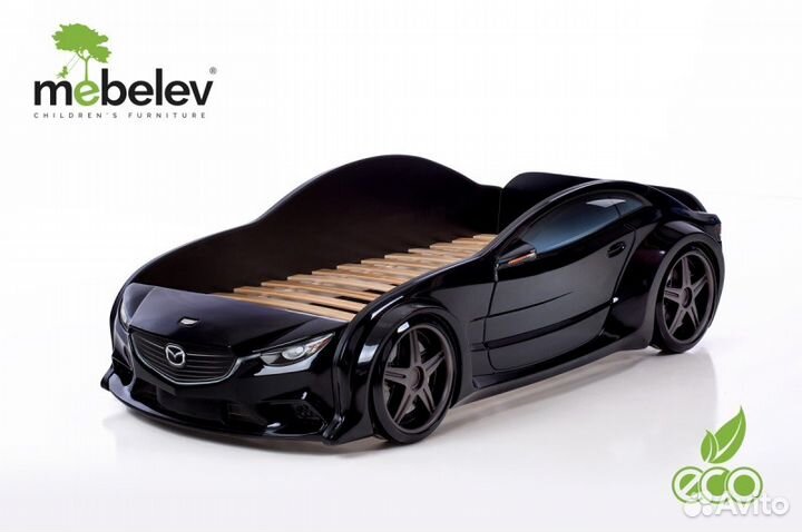 Кровать машина 3Д объемная (магазин)