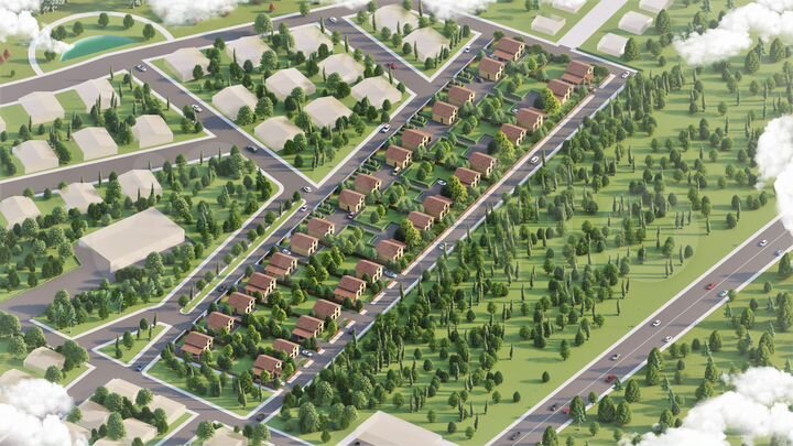 Коттедж 106 м² на участке 7,2 сот.