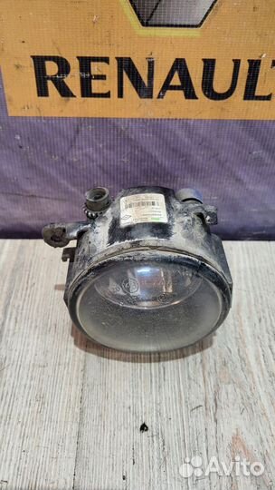 Фара противотуманная птф Туманка Renault megane 2