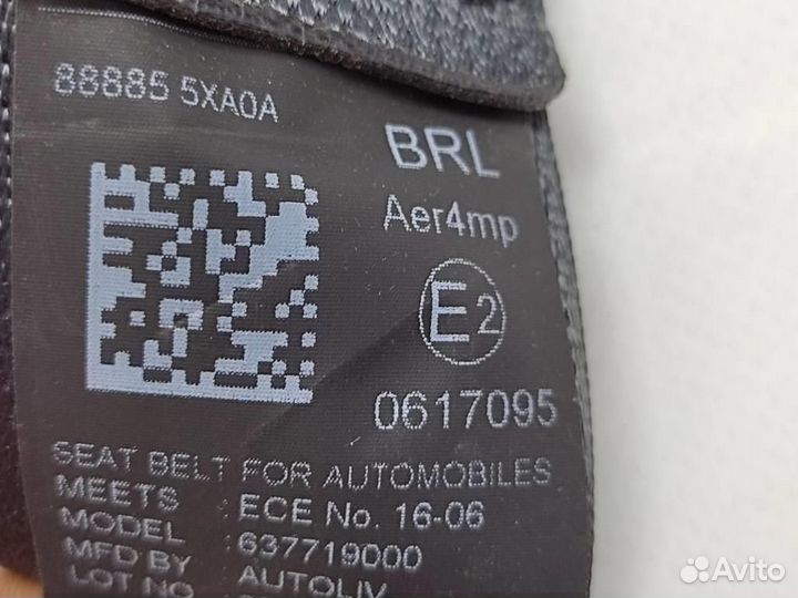 Ремень безопасности задний левый w470 X-class 6