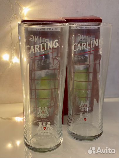 Бокалы для пива Carling (2 шт, 500 мл)