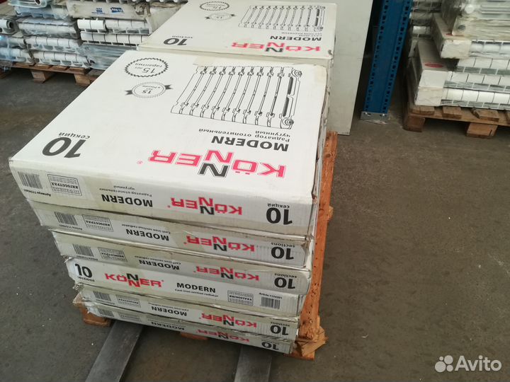 Новые чугунные радиаторы отопления 500