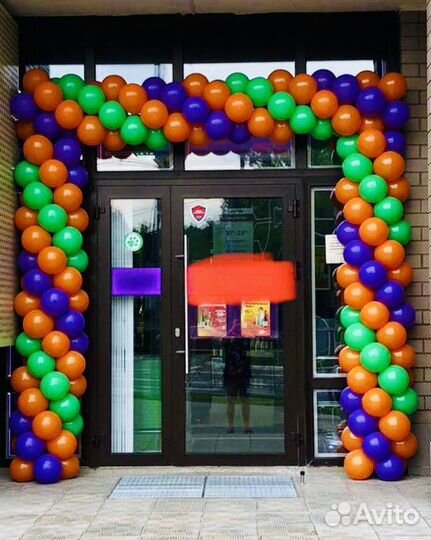 Арка из воздушных шаров
