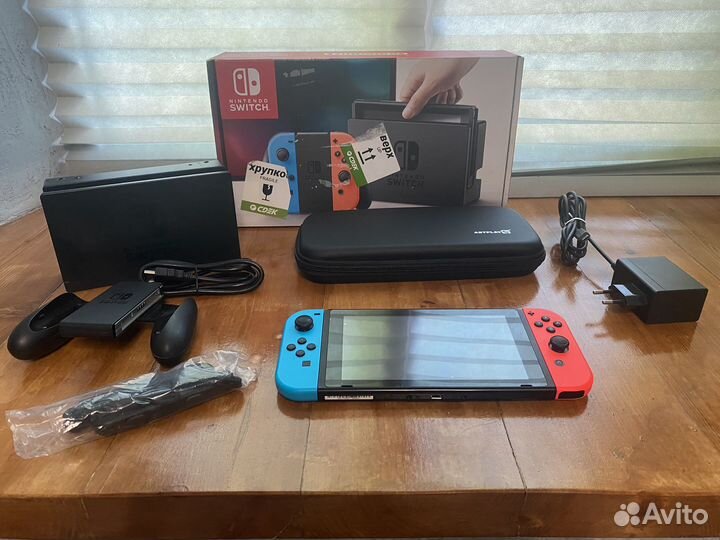 Nintendo switch прошитая 32+128gb