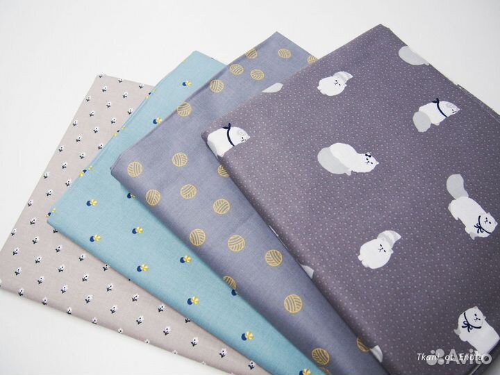 Ткани лоскут для рукоделия и творчества. Dailylike